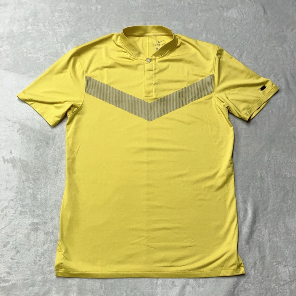 Nike Tiger‎ Woods Vapor Reflective Blade Collar Polo Shirt Mens Small BV0501-703